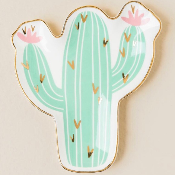 CACTUS TRINKET TRAY NWT - Picture 2 of 6